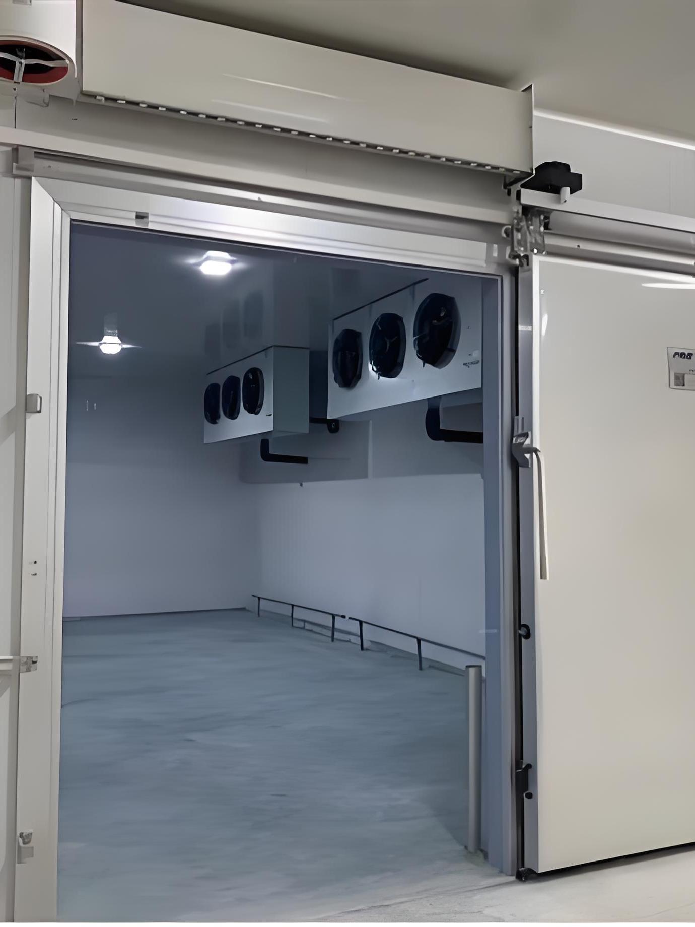 冷库门保温门304不锈钢电动手动平移门对开半埋全埋提升门