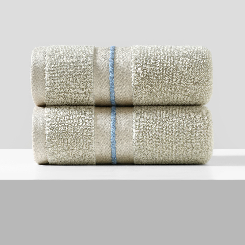 Toallas de algodón puro, tipo A, al por mayor, gruesas, suaves, absorbentes, de poliéster y algodón, toallas faciales para adultos, de secado rápido, para lavarse la cara.