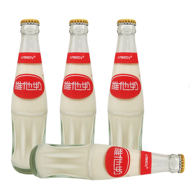 Vitasoy ビタソイ オリジナル豆乳ガラス瓶 クラシックフレーバー豆乳ドリンク 送料無料 236ml×6本|undefined