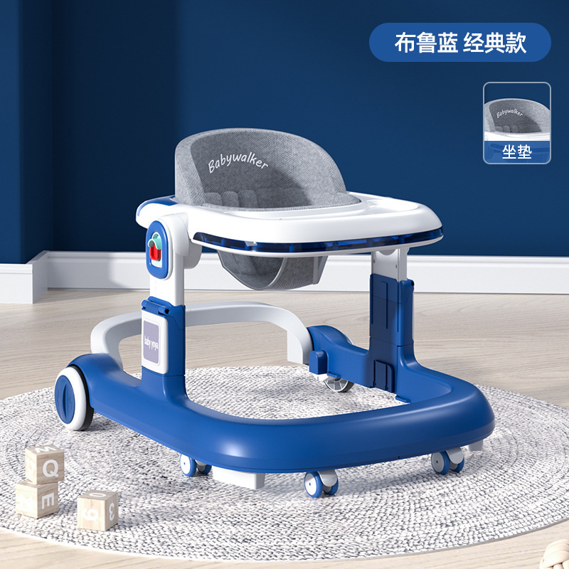 El andador para bebés y niños pequeños es anti-vuelco durante 6-18 meses.