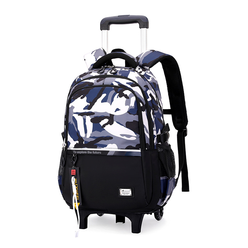 Nueva bolsa de tracción ligera para niños de escuela primaria, bolsa de gran capacidad para estudiantes de secundaria 3 - 6 grados, bolsa de escaleras