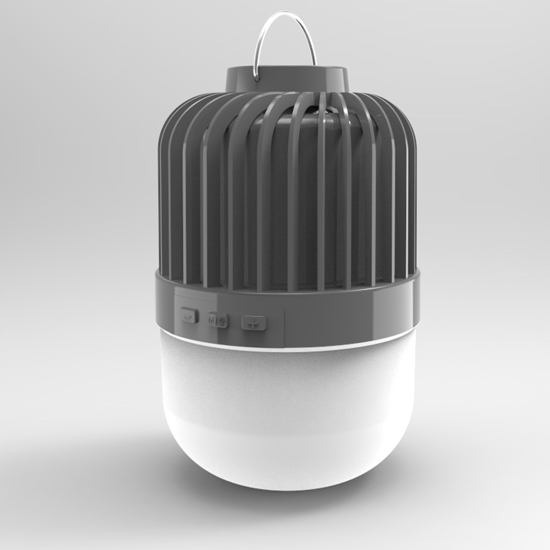 Transfronterizo LED al aire libre camping corte de energía luz de emergencia de carga bombilla Bluetooth bombilla de audio puesto de luz mercado de la noche Luz