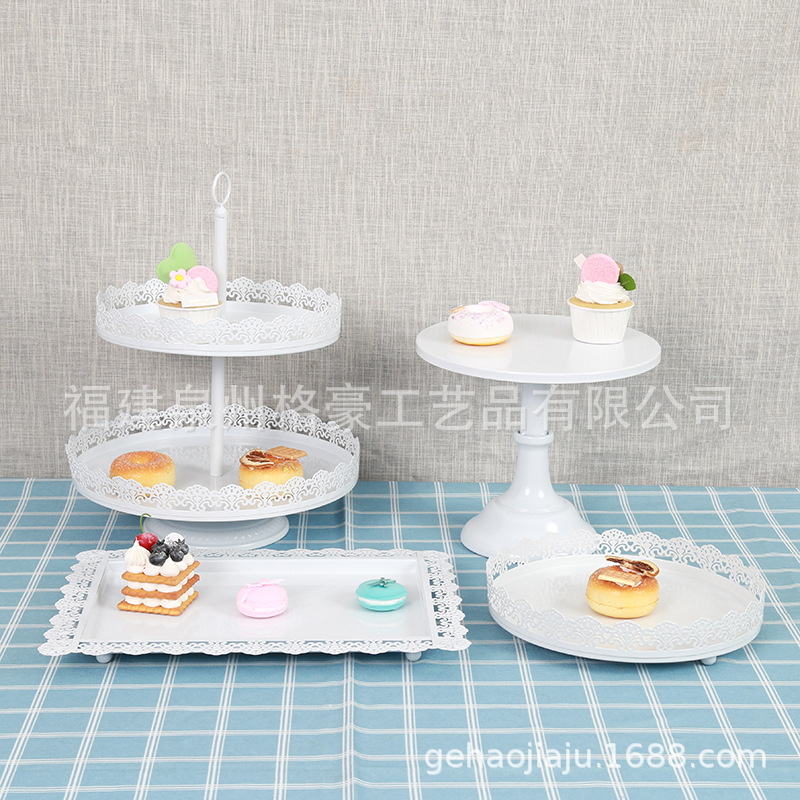 Hotel decoración merienda placa accesorios de la boda soporte de la torta sitio de la boda diseño postre Mesa restaurante postre mesa de exhibición