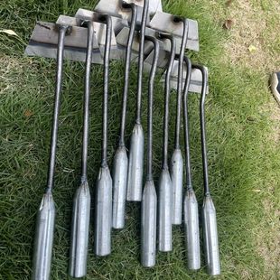 Small Hand Hoe for Weeding, Flower Hoe, Handmade Hoe for Planting Vegetables and Flowers, Digging Tool, Farm Soil Loosening Tool