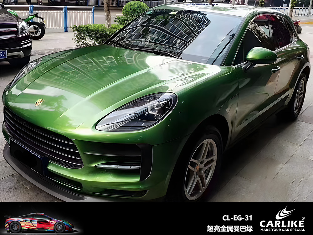 Carlake Super brillante película de cambio de color de metal brillante superficie brillante nacarado punto de inflamación película del cuerpo del coche resalte completo coche que cambia de color belleza del coche