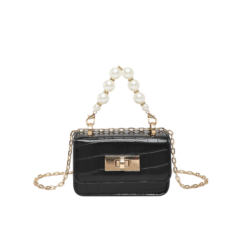 Bolsa de hombro de este año, cocodrilo, bolso de cinturón, primavera 2025, nueva textura de moda, mini bolso de cadena de moda