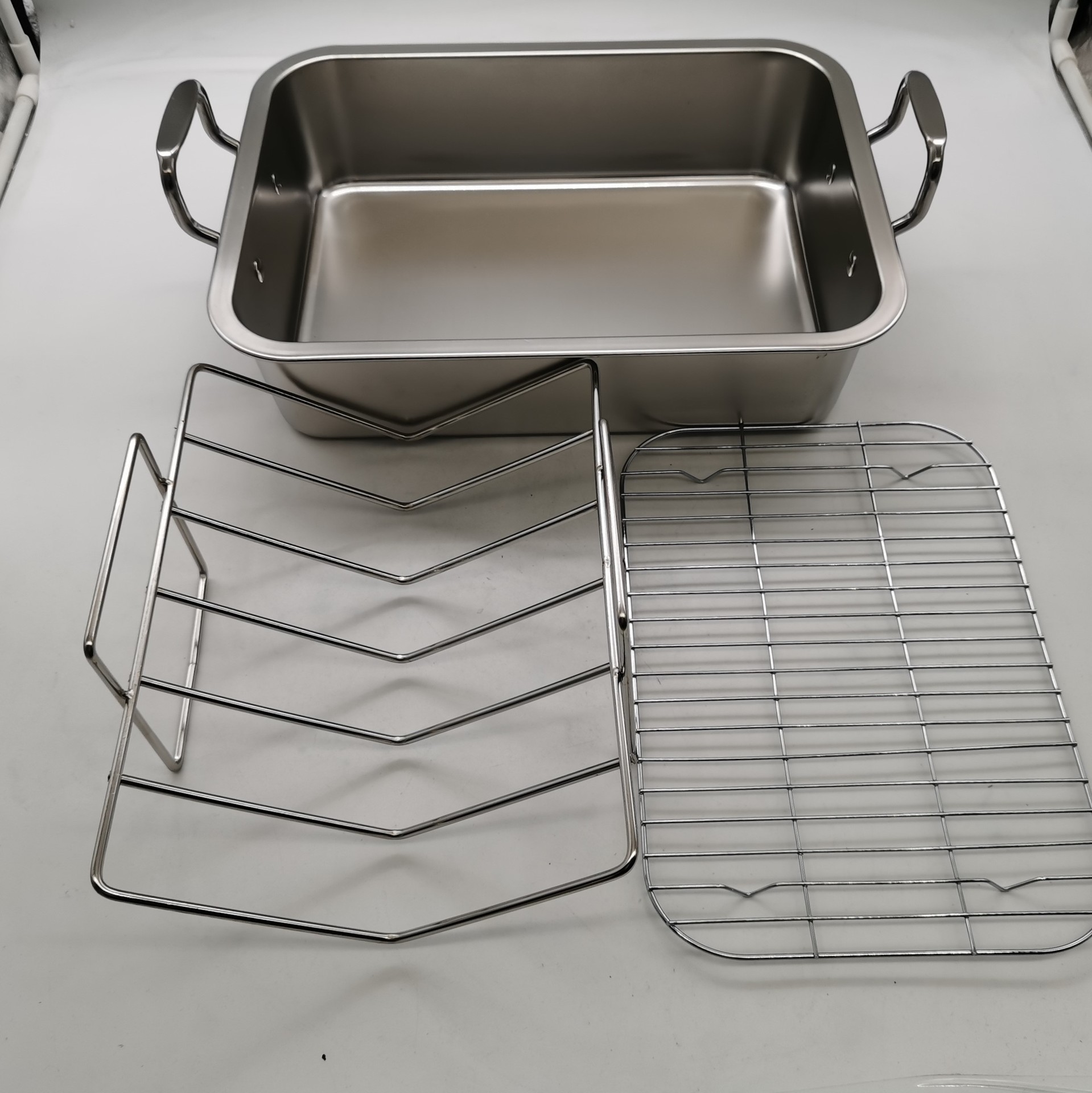 Fábrica de pescado a la parrilla placa hogar de acero inoxidable cuadrado barbacoa placa Placa de Turquía placa cuadrada de drenaje placa barbacoa al por mayor