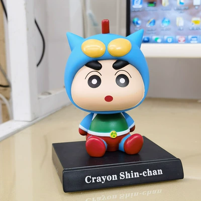 Car ornaments, Cartoon Creative Car Ornaments - -shaking-head-superman-xiaoxin