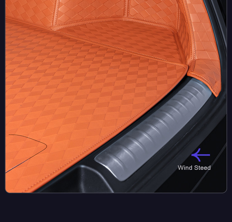 Suitable for 26 Models of Aito M7 Trunk Mats, Full Coverage for 22-25 Models of Smart Driving Four-Wheel Drive 5-Seater and 6-Seater Trunk Mats