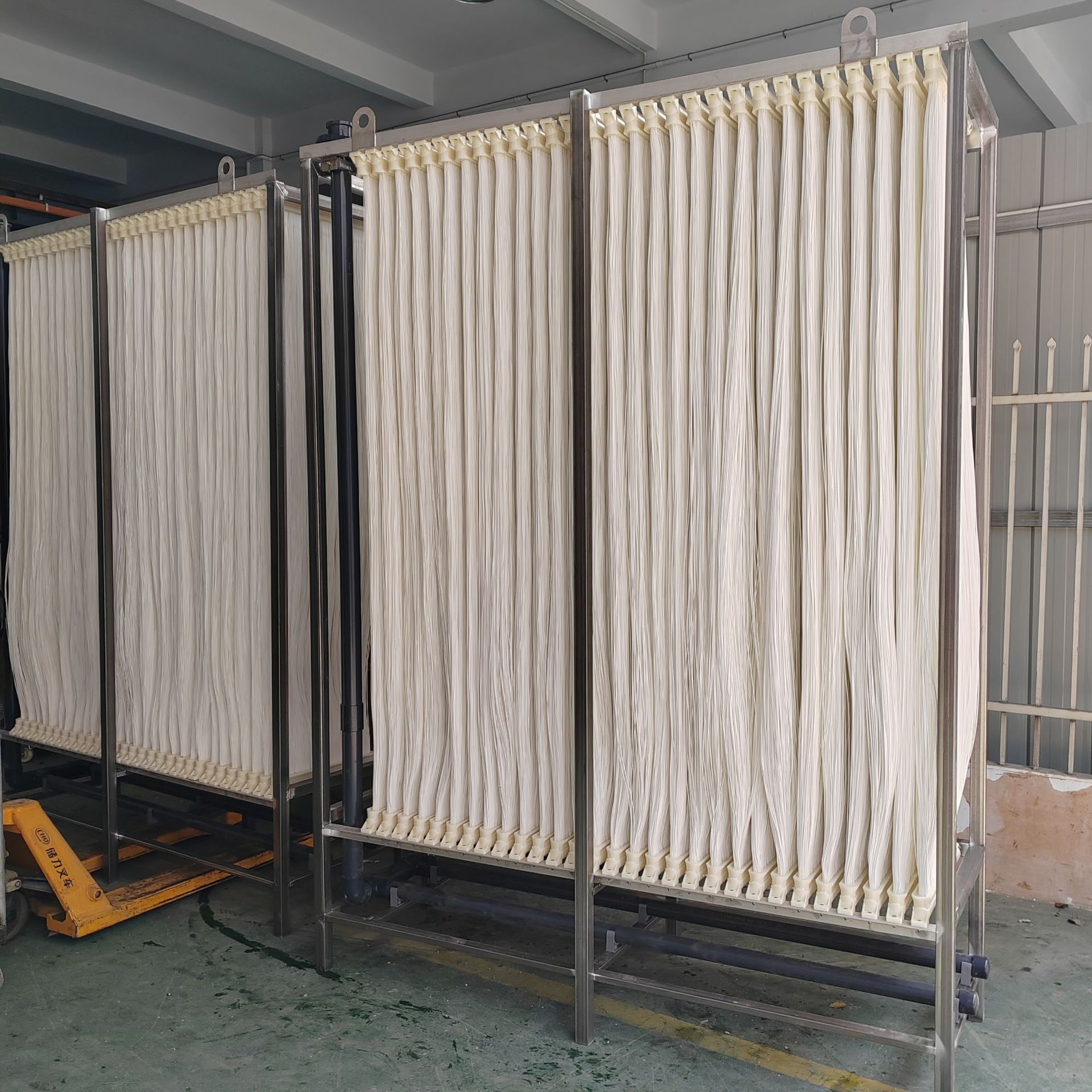 帘式膜PVDF材质浸没式MBR膜 污水处理用超滤膜工业废水污水过滤