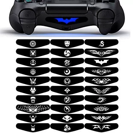 For PS4 handle light sticker for PS4 Light Bar Sticker spotlight 30 sheets