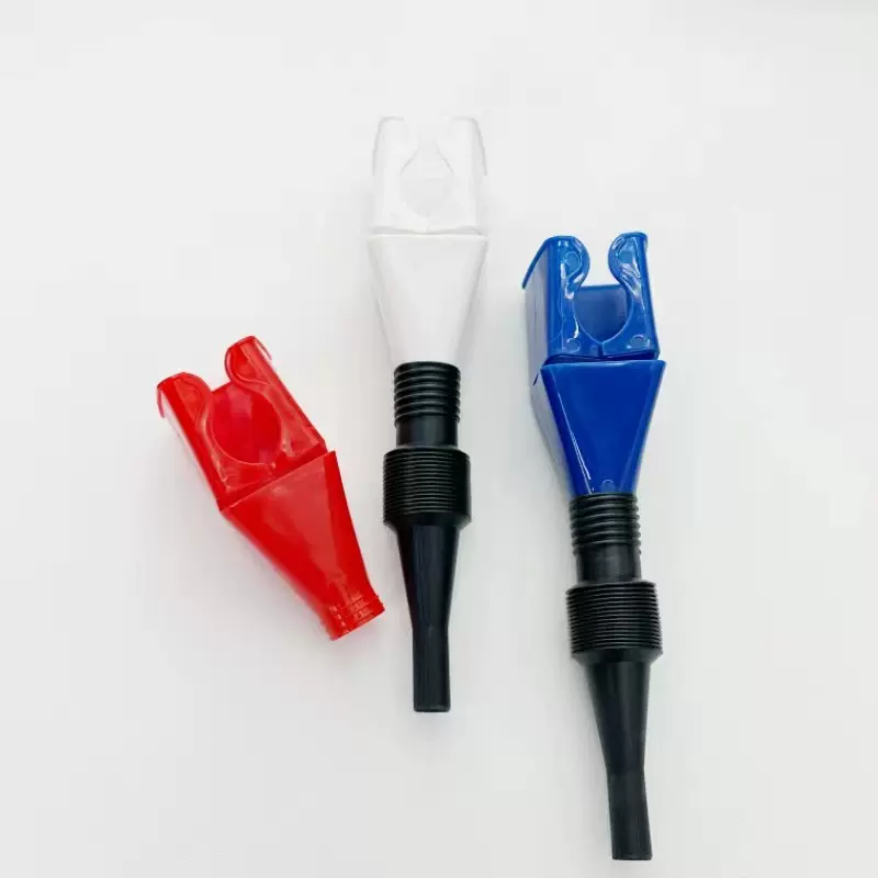 定制方口卡扣漏斗免手扶 便捷漏斗汽车加油工具 加厚伸缩加水漏斗