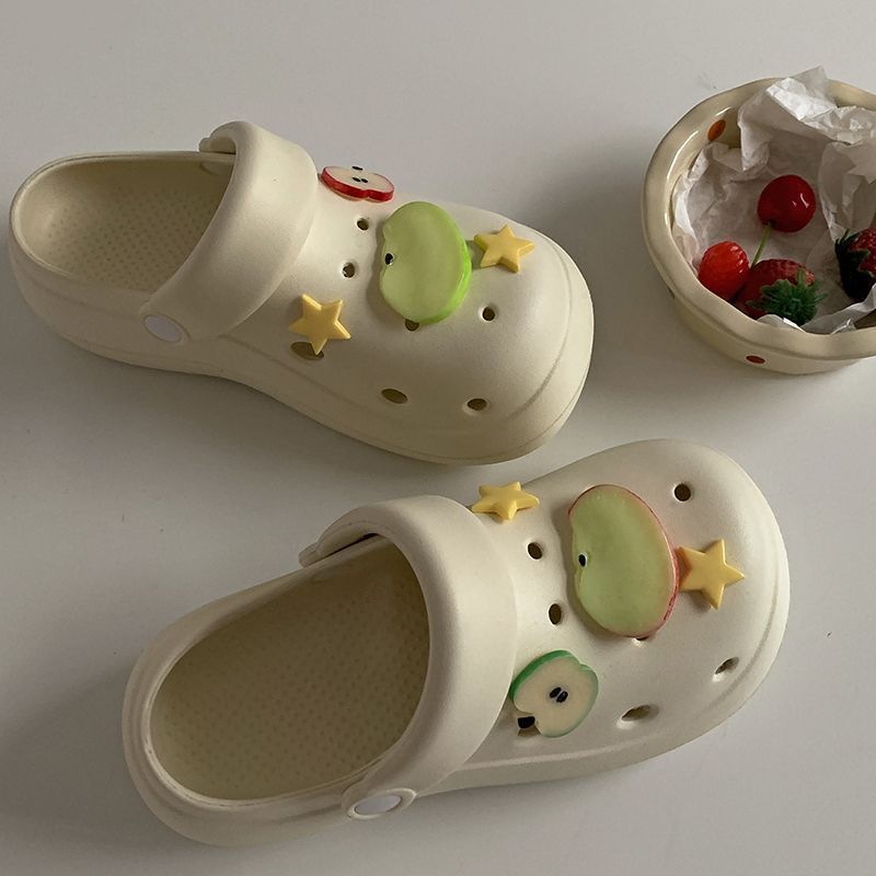 베이지 - (과일 액세서리 포함) 일반 버전