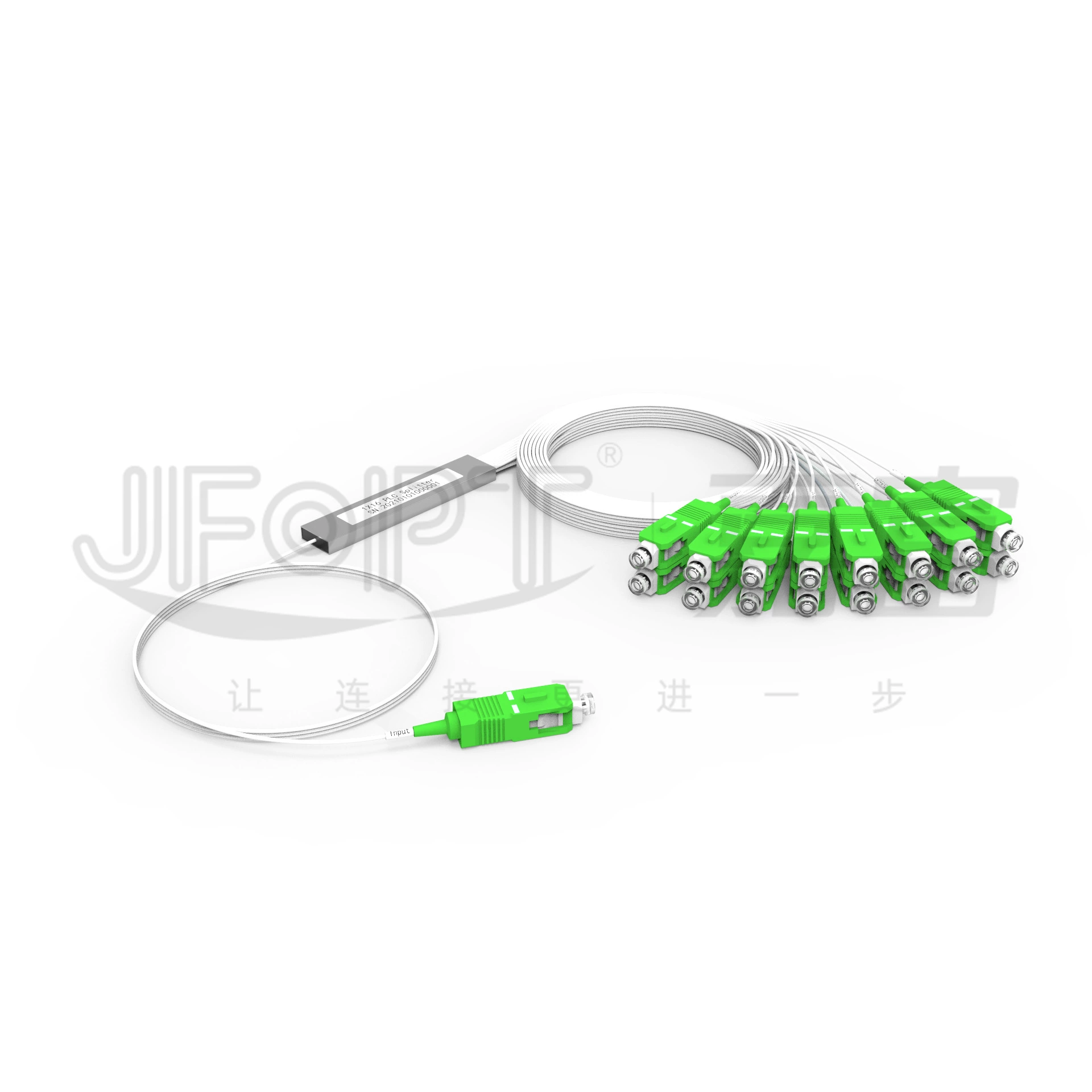 Раздел порта оптоволоконной DWDM CWDM 1 точка 16 голая микрополая заглушенная стальная труба Pon волоконные семинары PLC