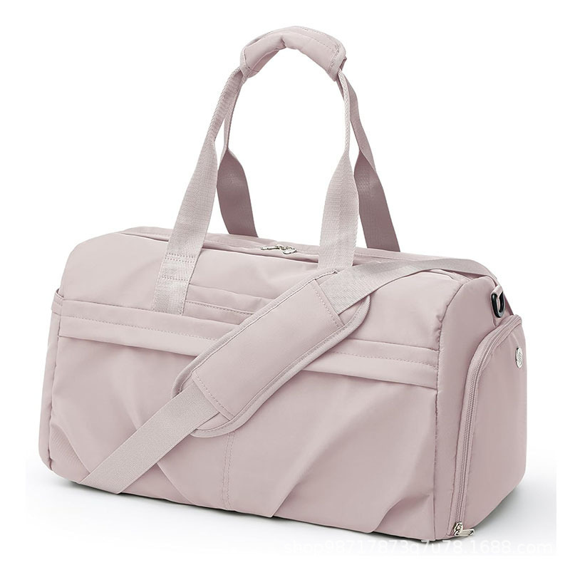 Nueva bolsa de fitness de mujer para hombre con zapatos de compartimiento bolsa deportiva impermeable viaje de fin de semana durante la noche