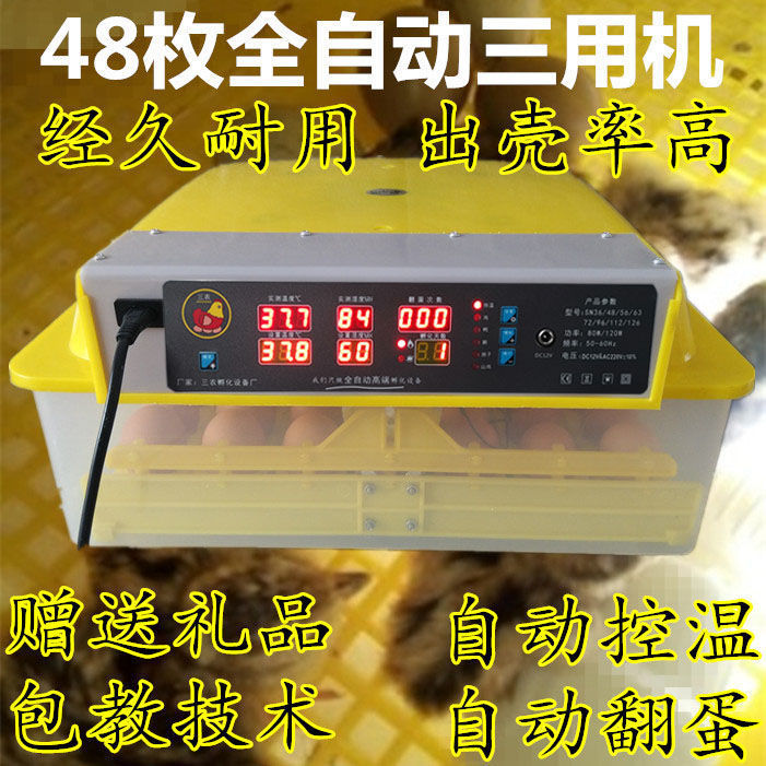 48개의 이중 전기 완전 자동 3목적 기계