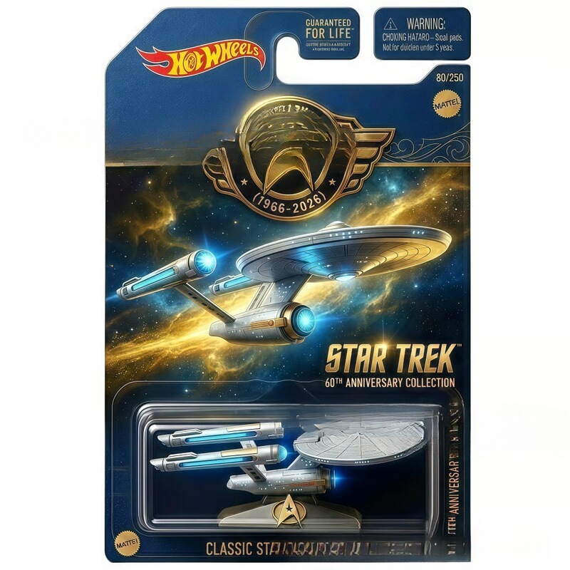 Cross-Border Hot Wheels Star Trek 60Th Anniversary Edition