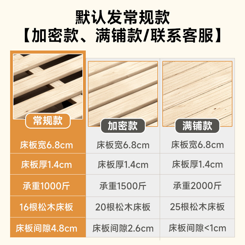 Cama de madera maciza sin cabecera Cama de almacenamiento de caja Cama de almacenamiento de cajón de marco de fila de tatami de apartamento pequeño