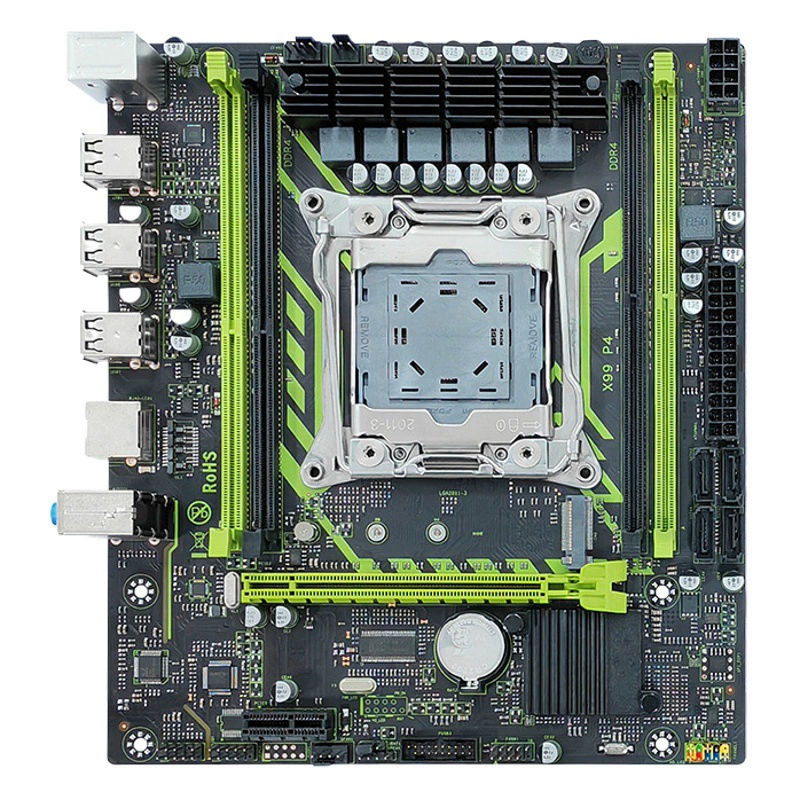 Совершенно новая материнская плата X99, материнская плата для настольного компьютера LGA2011-3-контактный DDR4 с M.2, совместимая с 2650 2680V4