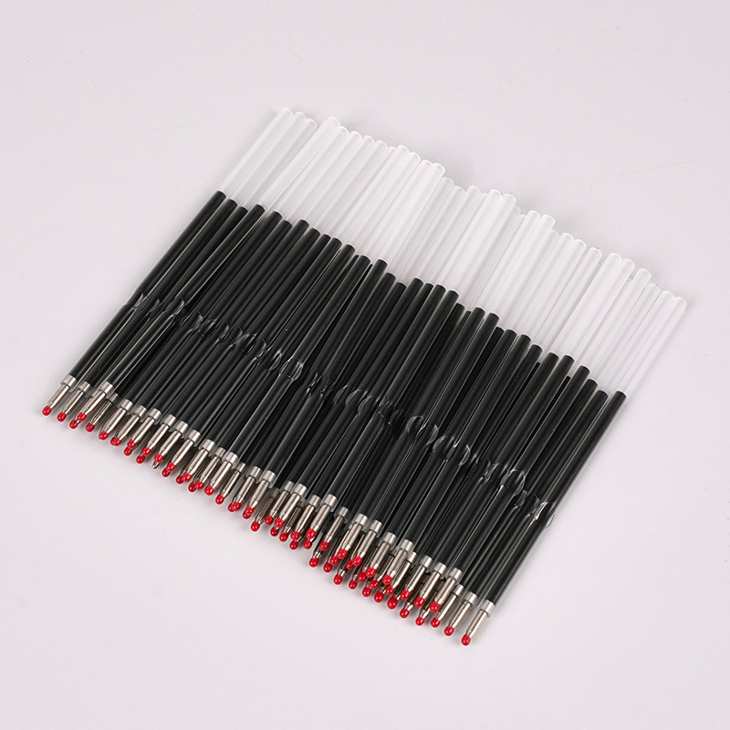 0.7mm bullet tip push-button oil-based ballpoint pen refills blue and black ballpoint pens compatible with 105 manufacturer wholesale