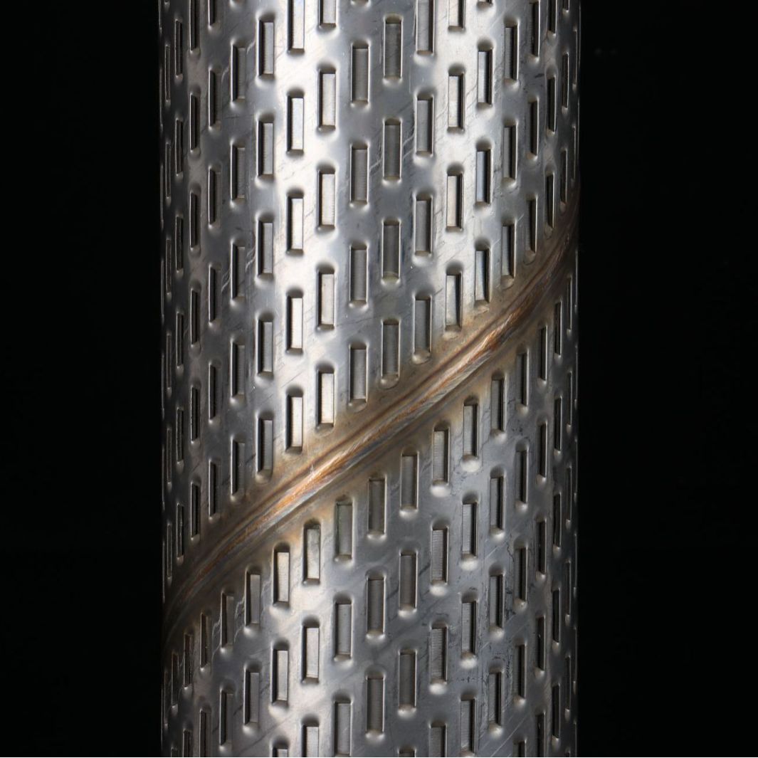 厂家生产销售不锈钢过滤冲孔管 螺旋焊管 滤芯骨架支撑管 消音管