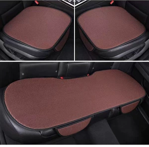 One-piece delivery strength factory Summer Ice Silk car cushion three-piece single piece breathable non-slip wear-resistant scratch-resistant