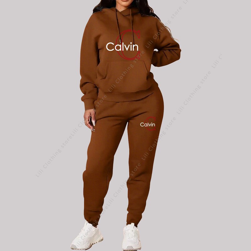 2025 New Women's Sportswear Aesthetic Designer Clothing Trend Sportswear High Quality Sweatshirt Sweatpants 2