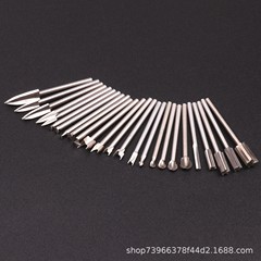 3mm wood carving knife, core carving knife, wood carving milling cutter, electric tool head, root carving drill bit, machine carving tool head, carving tool