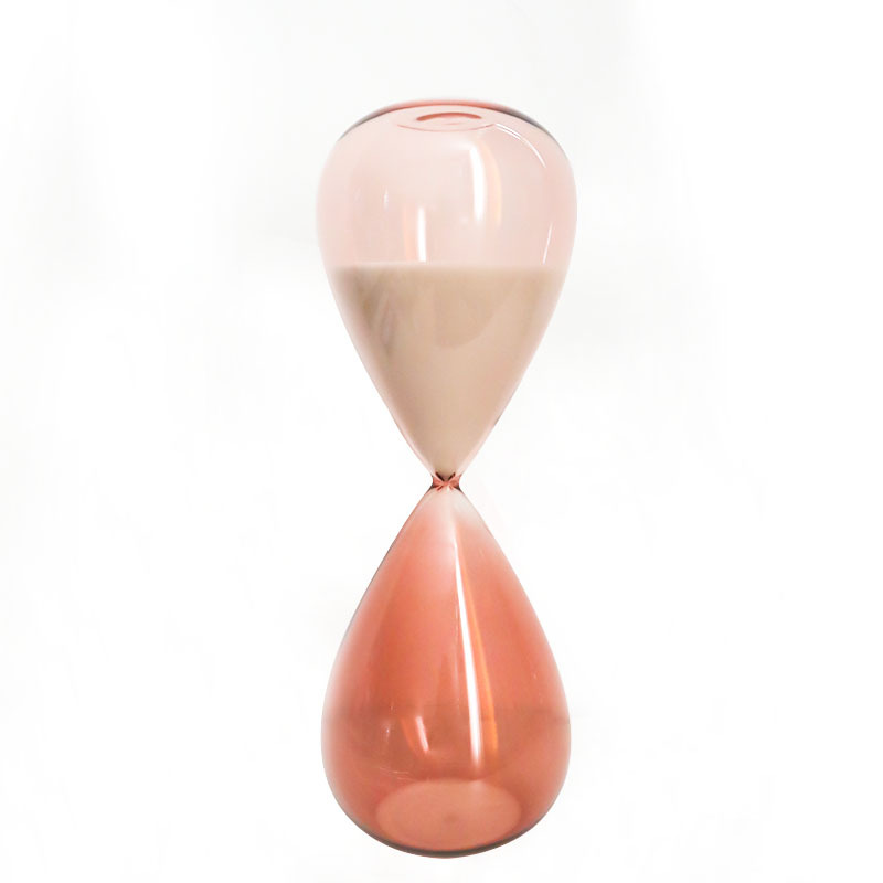 Suministro directo de fábrica europeo simple vidrio reloj de arena decoración de escritorio cuidado de la salud temporizador personalidad creativa ahora simple