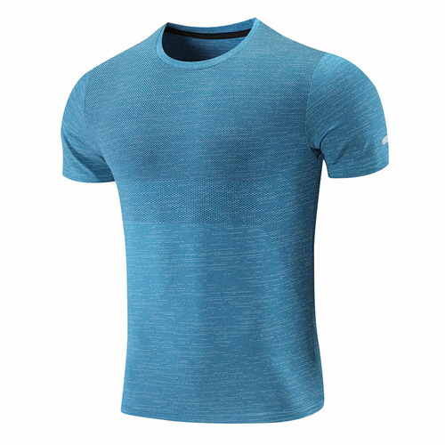 Cross-border Short-Sleeve Sportswear, Quick-Dry Running Suit for Men—EU/US Style, Amazon Training & Fitness Wear for Summer 2024 Top