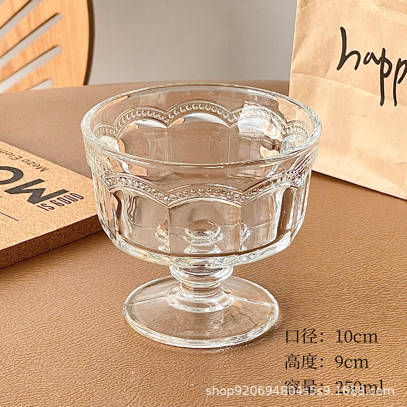 ins simple vidrio dulce taza de yogur taza de helado taza de helado taza de helado taza de yogur taza de helado