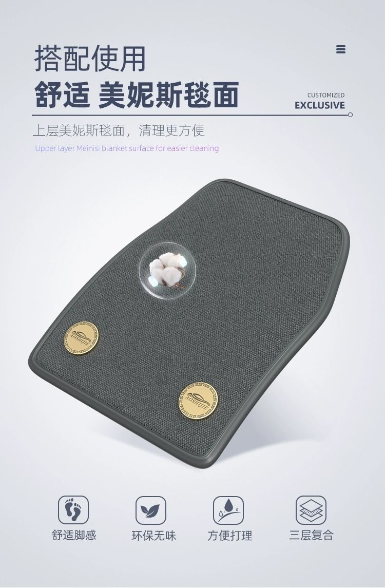 Suitable for Toyota Willanda Foot Mat 23 TPE Car Foot Mat Thickened Five-seat 2023 Floor Mat Foot Mat Car