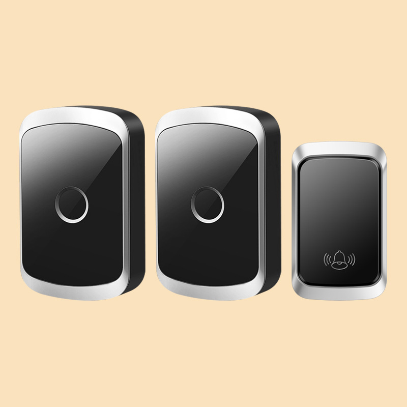 自发电家用无线门铃远距离不用电池智能电子遥控防水老人呼叫器