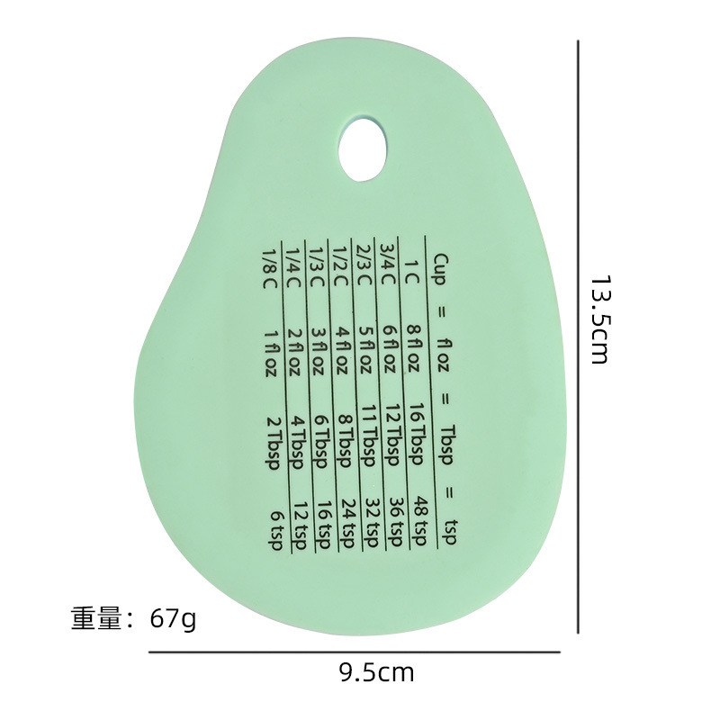 Nuevo utensilios de horneado de silicona integrado placa de espátula para hornear cuchillo raspador suave no daña la olla cortador de pastel
