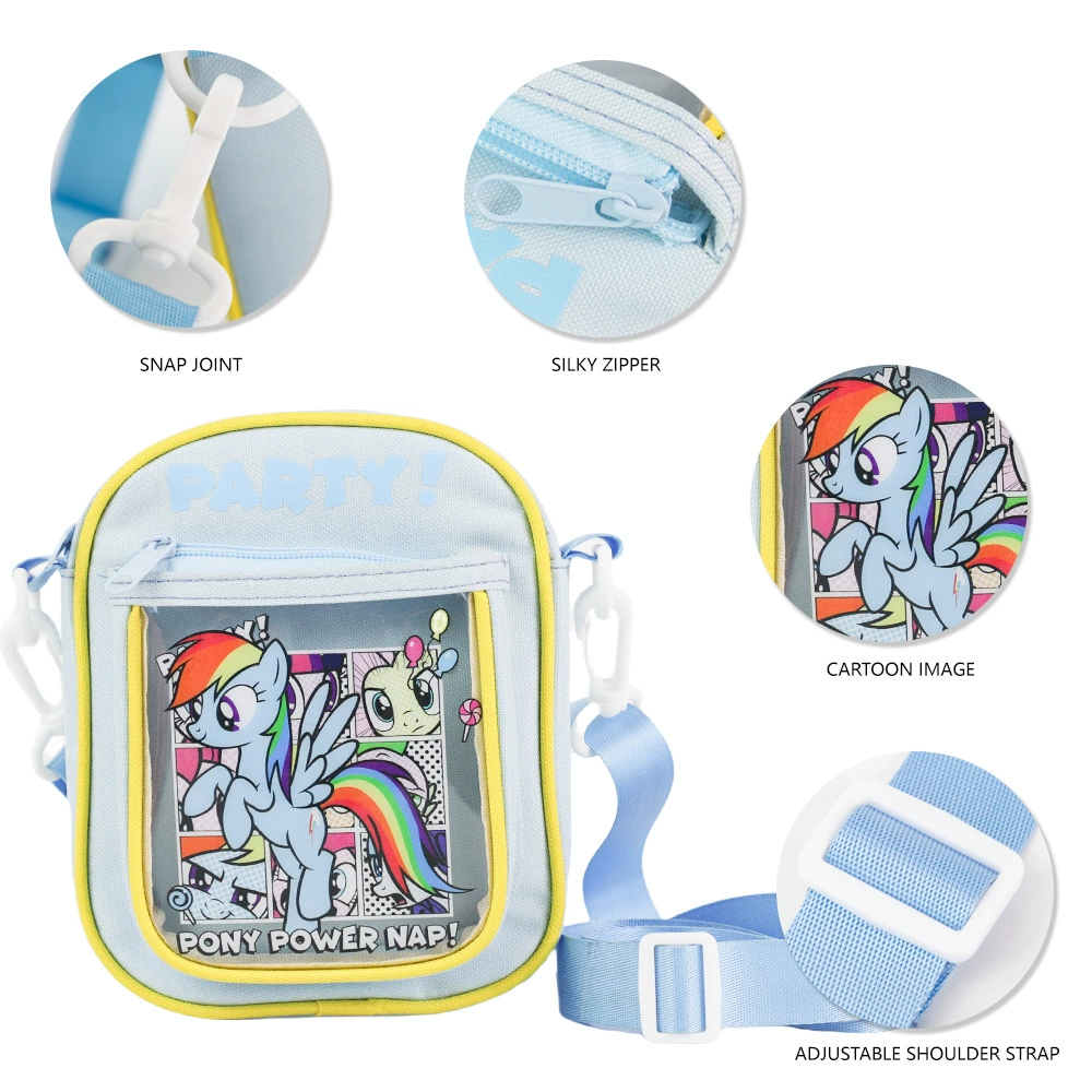 Pony, cartoon shoulder bag for students