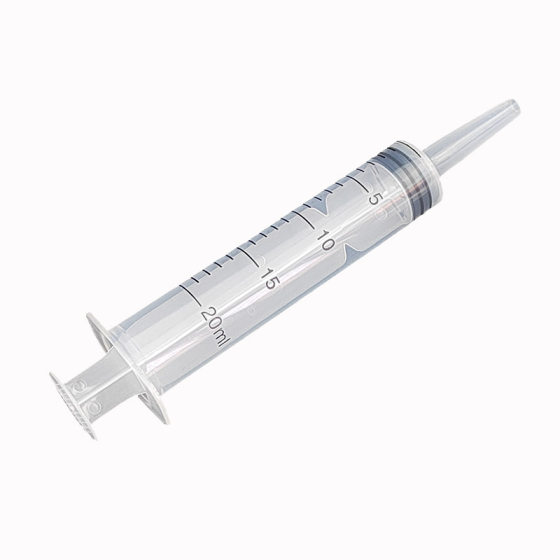 in stock 20ML syringe without needle large diameter plastic coarse mouth perfusion device flusher syringe feeding enema