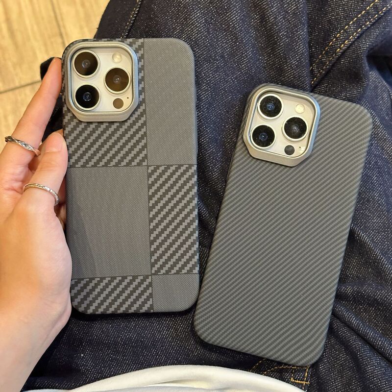 Thin and Light Kevlar Carbon Fiber All-Inclusive Hard Shell Suitable for Iphone16Pro Max Apple 17 Mobile Phone Case 14/15 Thin and Light Kevlar Carbon Fiber All-Inclusive Hard Shell Suitable for Iphone16Pro Max Apple 17 Mobile Phone Case 14/15