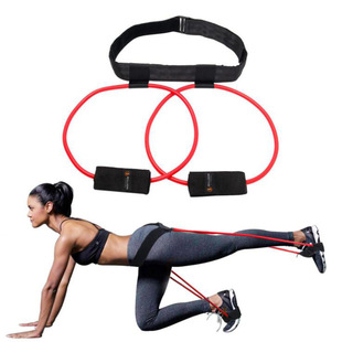 Tension Training Booster Tensioner Leg Swimming Belt Hip Tensioner Bounce Pedal Tension Rope Bracelet