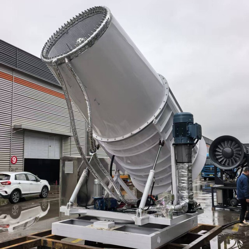 150m Fully Automatic Industrial Fog Cannon Machine, High-Pressure Remote Dust Removal and Dust Reduction, Environmentally Friendly Spray, Dedicated for Construction Sites and Mining Sites