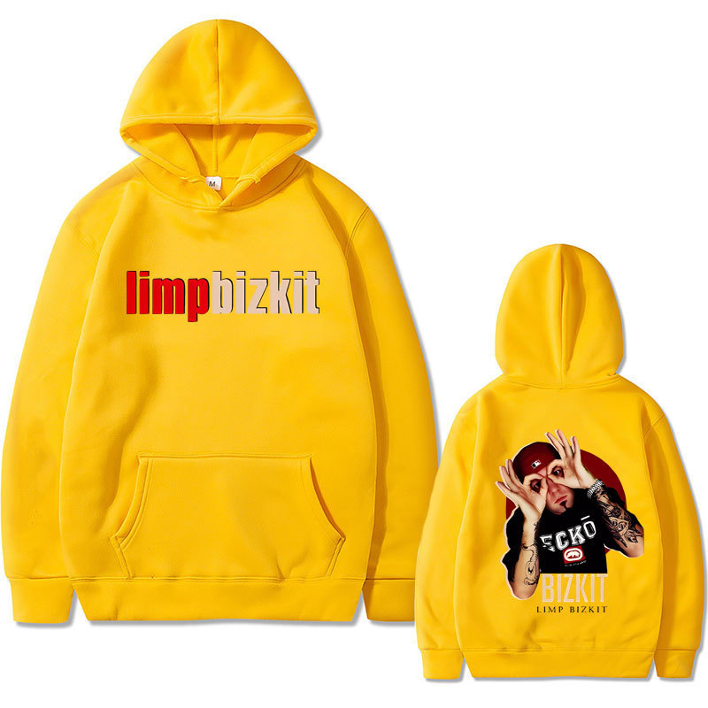 Rock Band Limp Bizkit Doble Sided Print Hoodie Men Women Fl