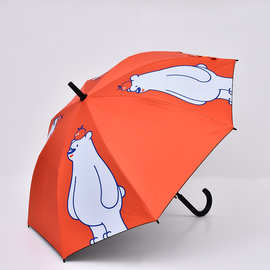 卡通黑胶数码印花雨伞 防晒晴雨两用雨伞批发 厂家防紫外线遮阳伞