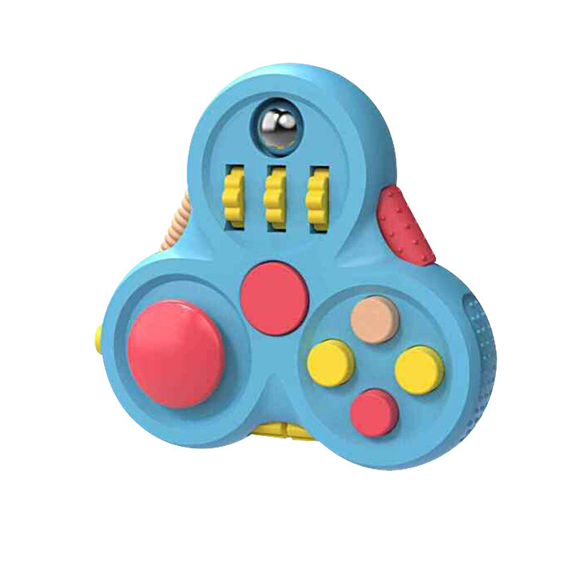 Fidget Pad减压手柄 陀螺魔方游戏手柄指尖游戏创意解压玩具|undefined