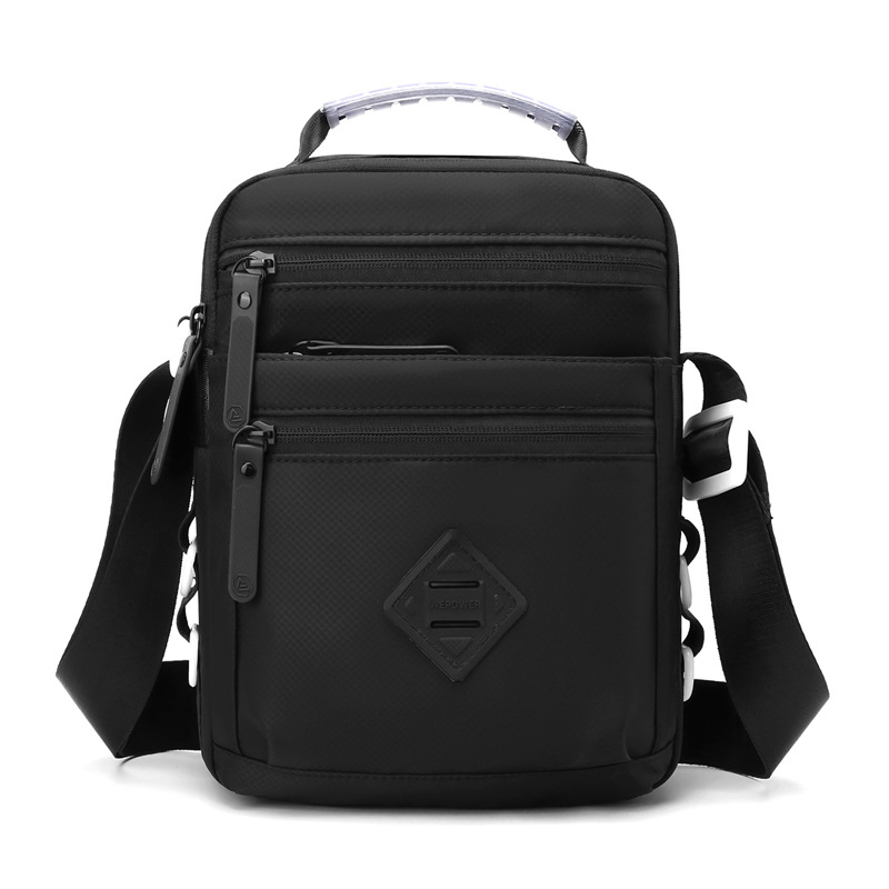 Nueva moda bolso de los hombres bolsa de negocios personalizada unisex pero stirring tendencia crossbody bolsa pequeña bolsa cuadrada