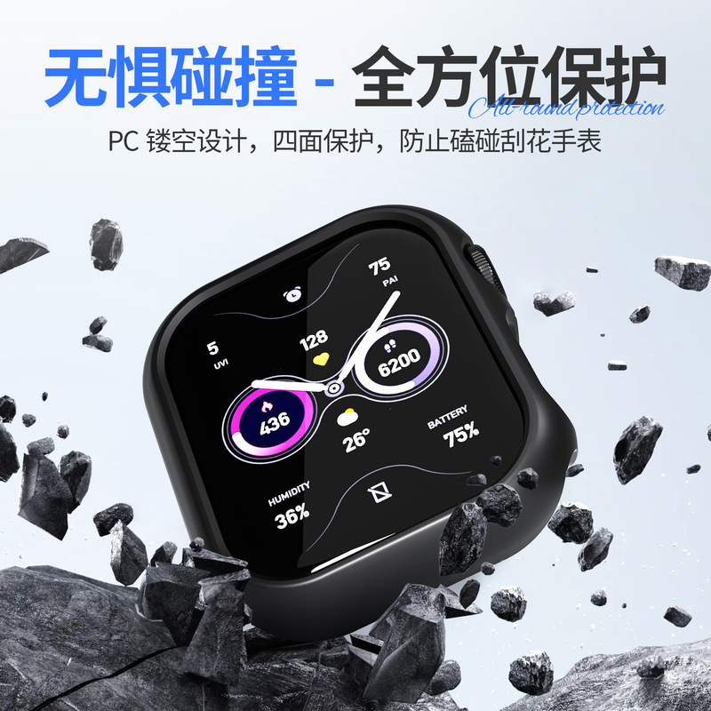 PC Half Bag Case for Apple iwatch10 Case Apple Watch series10 Protective Case