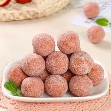山楂球开味山楂雪丽新鲜山楂制品山楂条果丹皮蜜饯果脯零食厂批发