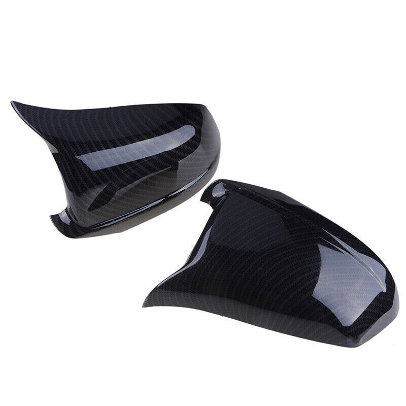 Suitable for 10-13 Bmw 5 Series F10F18 Horn Reversing Mirror Housing Carbon Pattern Bright Black Model 51167216369