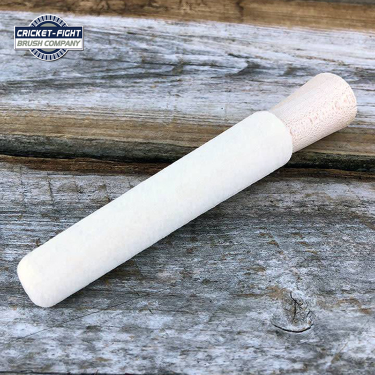 戒指抛光轮手镯抛光棒金银首饰内圈内抛绒棒内孔棉棒羊毛轮棒绒轮