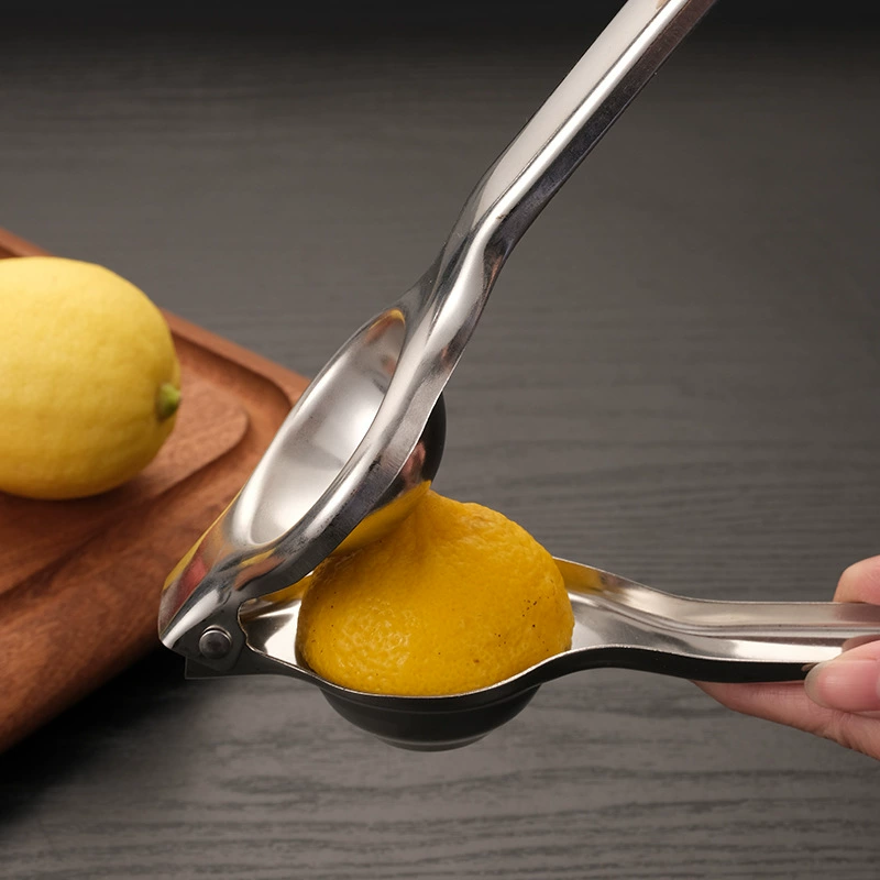 Stainless steel household lemon clip orange juicer multifunctional fruit juicer kitchen manual juice squeezer