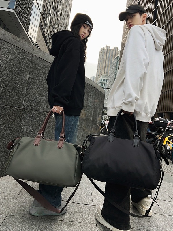 Bolsa de viaje para celebridades de Internet, bolsa de equipaje portátil para viajes de negocios de corta distancia para hombres, bolsa de entrenamiento de yoga para mujeres, bolsa deportiva y de fitness de gran capacidad