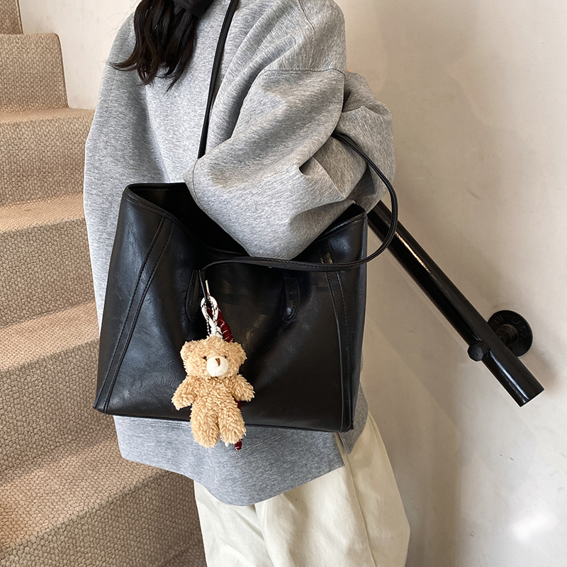 Bolso de alta calidad de gran capacidad para mujeres 2024 nuevo otoño y invierno versátil bolso de viaje de mujer bolso de hombro